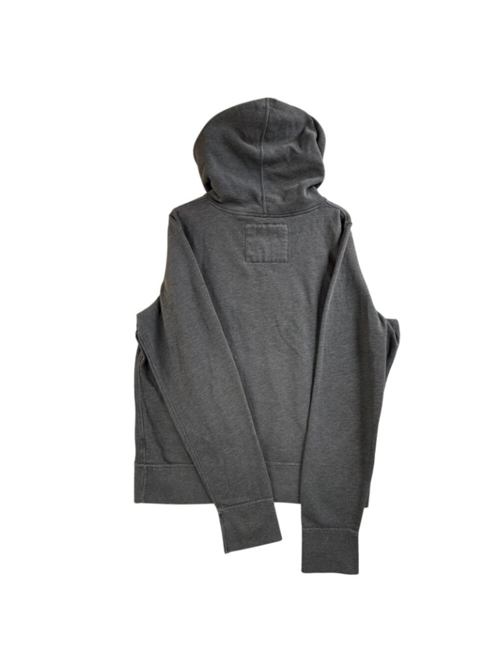 Vintage Abercrombie & Fitch Hoodie Men 2XL Gray Pullover Fleece Sweatshirt Fitch - Picture 5 of 14